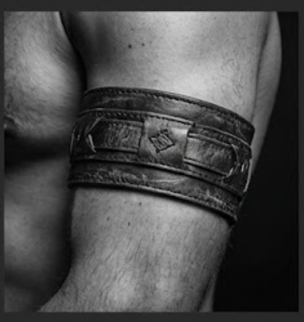 Leather Arm Band: More Than an Accessory, It's Code