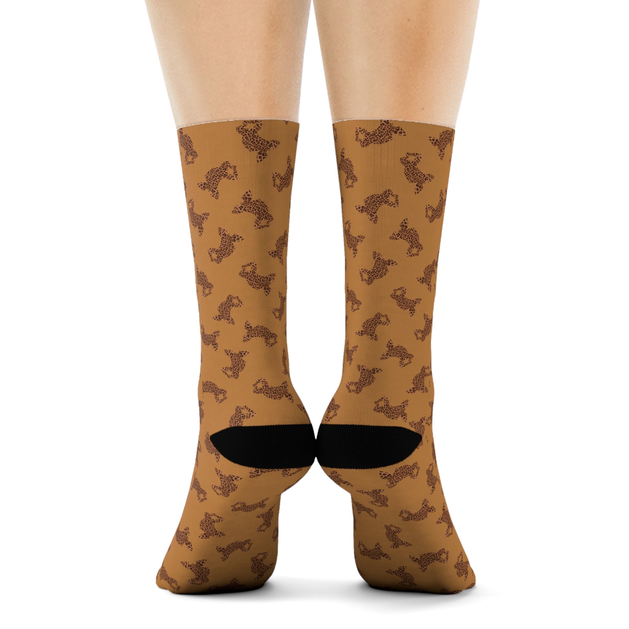 Socks - Brown Cowboy Hallo MAN Printify
