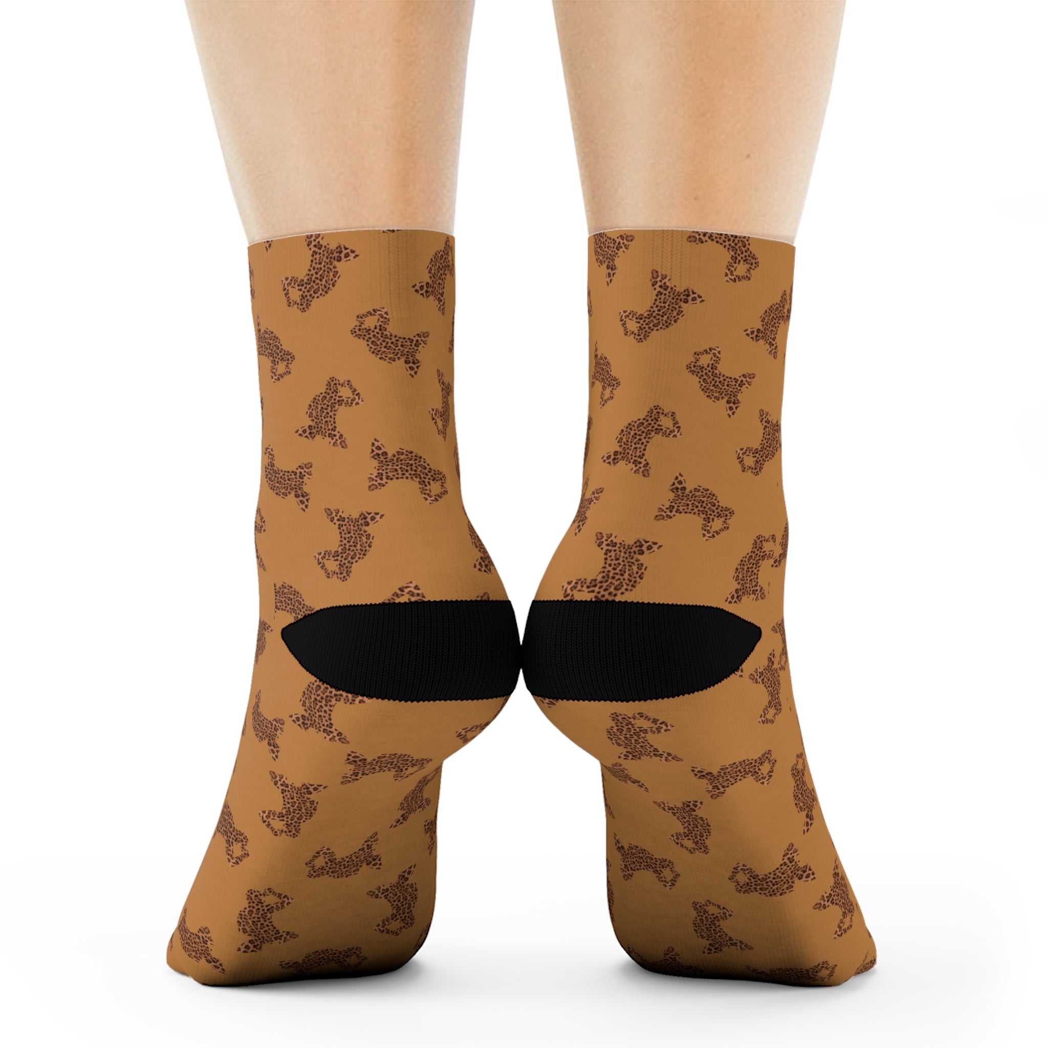 Socks - Brown Cowboy Hallo MAN Printify