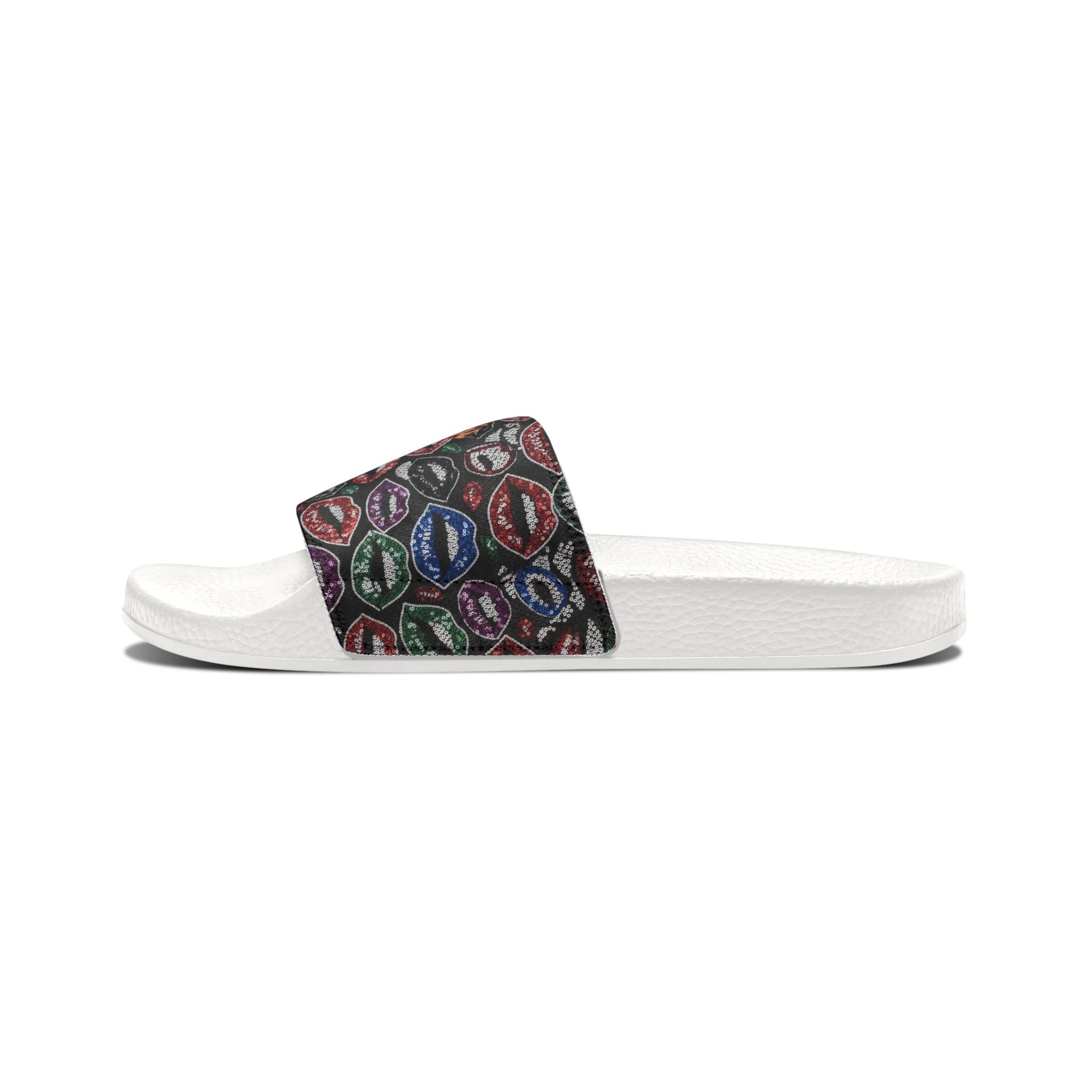 Men's Leopard Print Slide Sandals — Removable Strap Casual Pool & Beach Slides