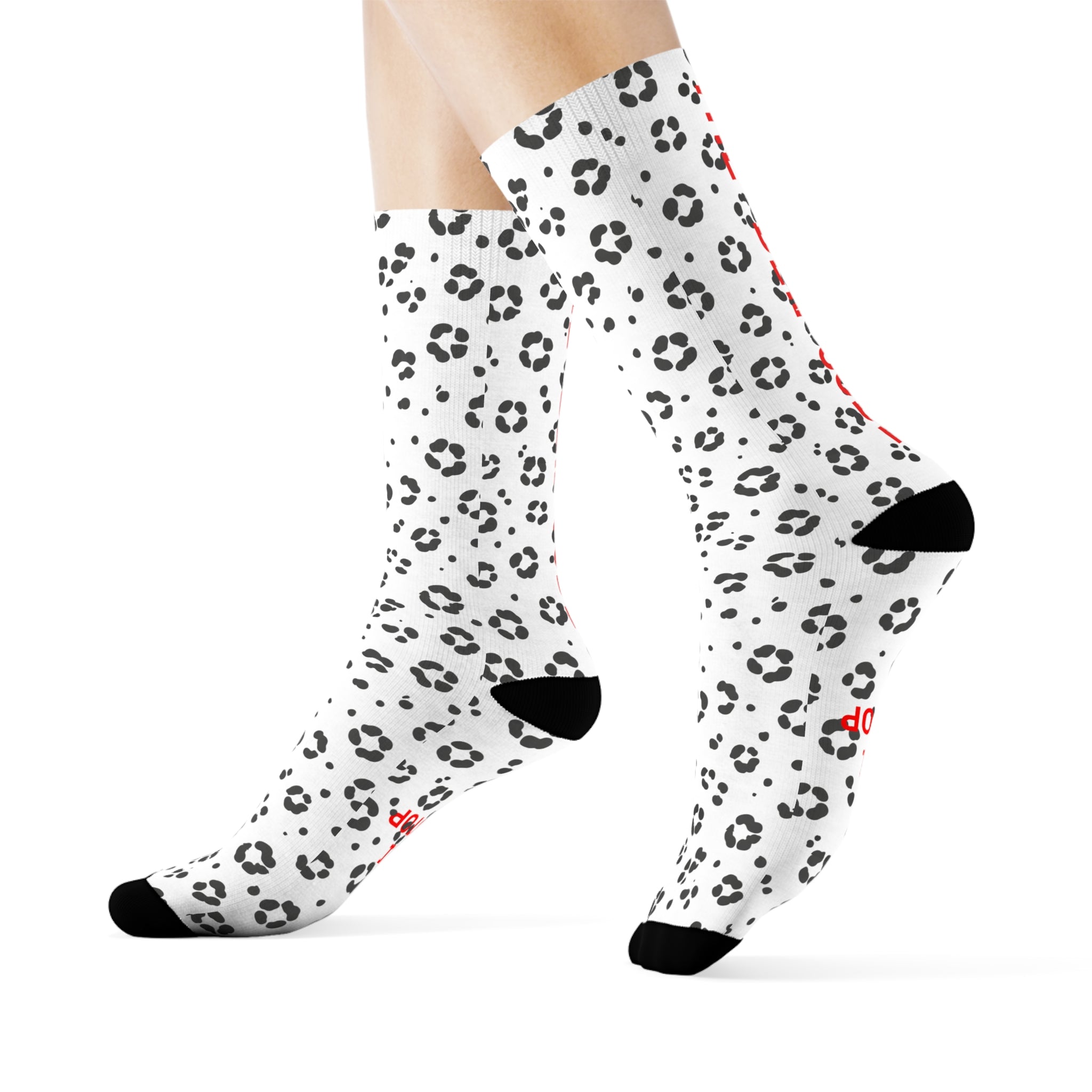 SNOW LEOPARD SOCKS