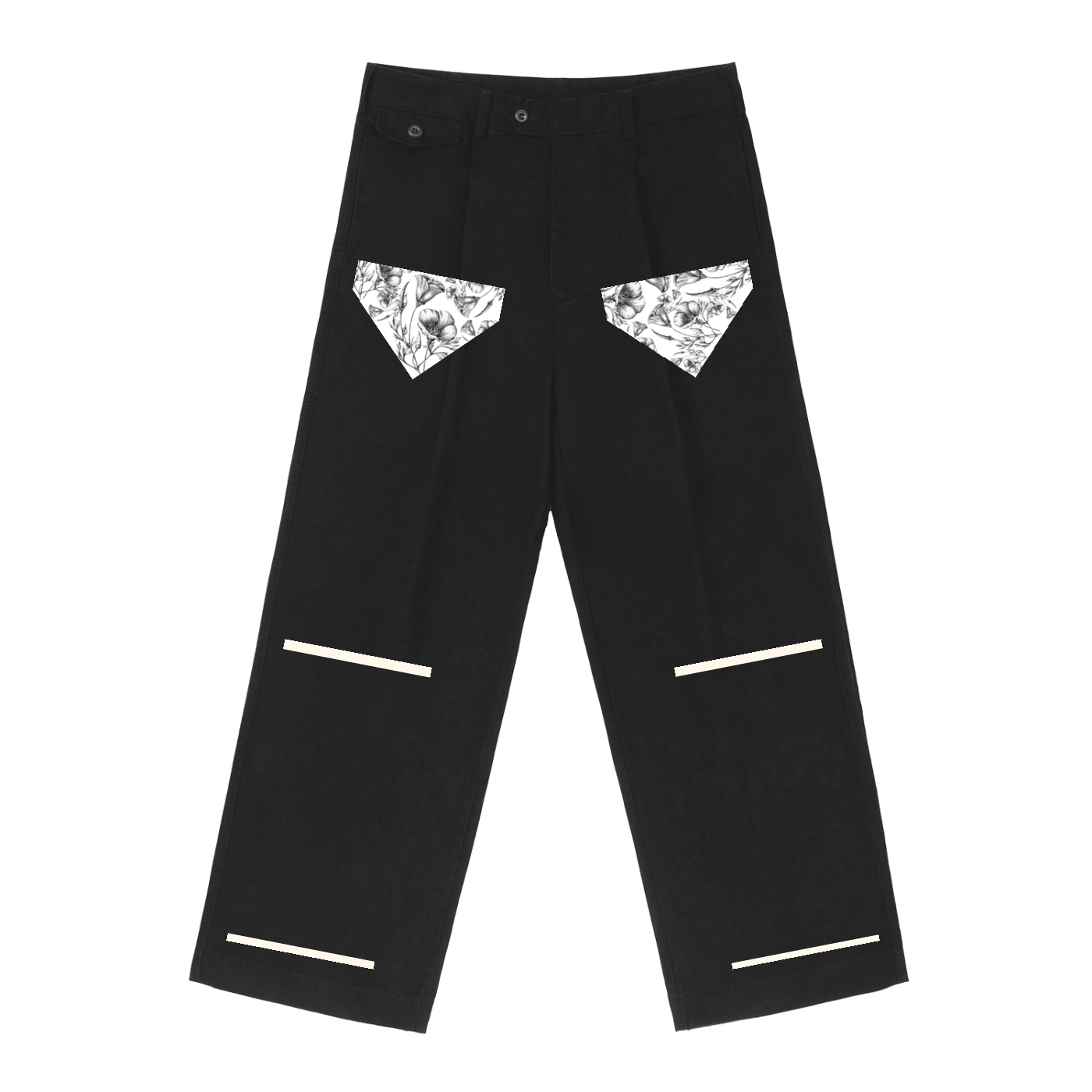 Garden Pleet Pants ODMPOD