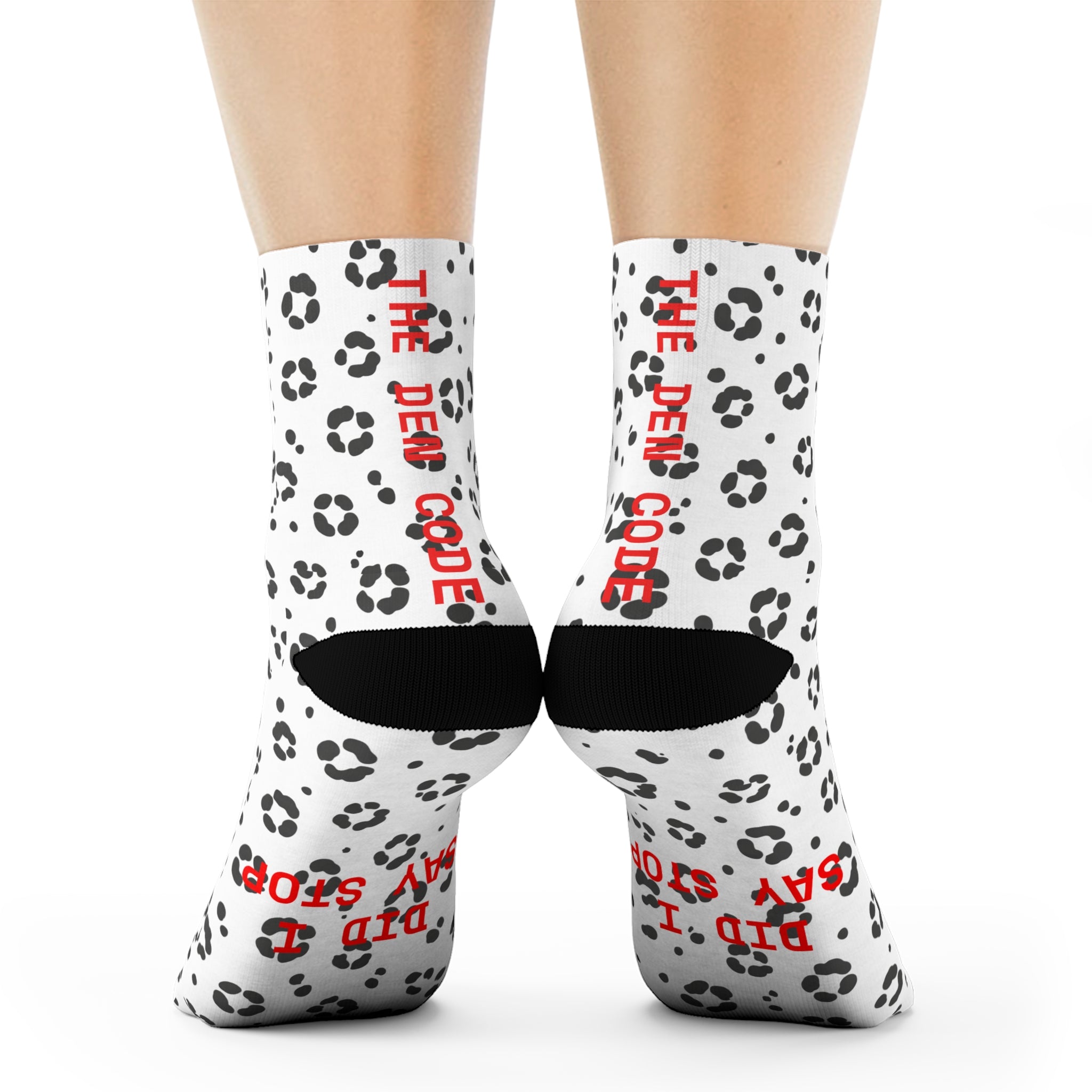 SNOW LEOPARD SOCKS