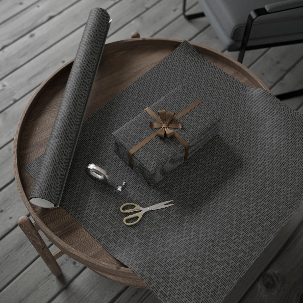 SCHWUL - Wrapping Paper — Modern Black