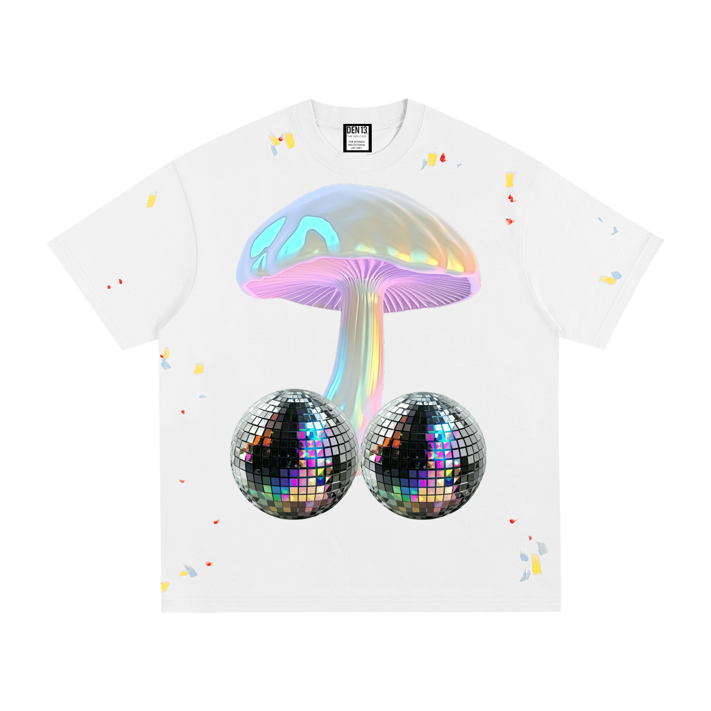 MUSHROOM Splatter Tee