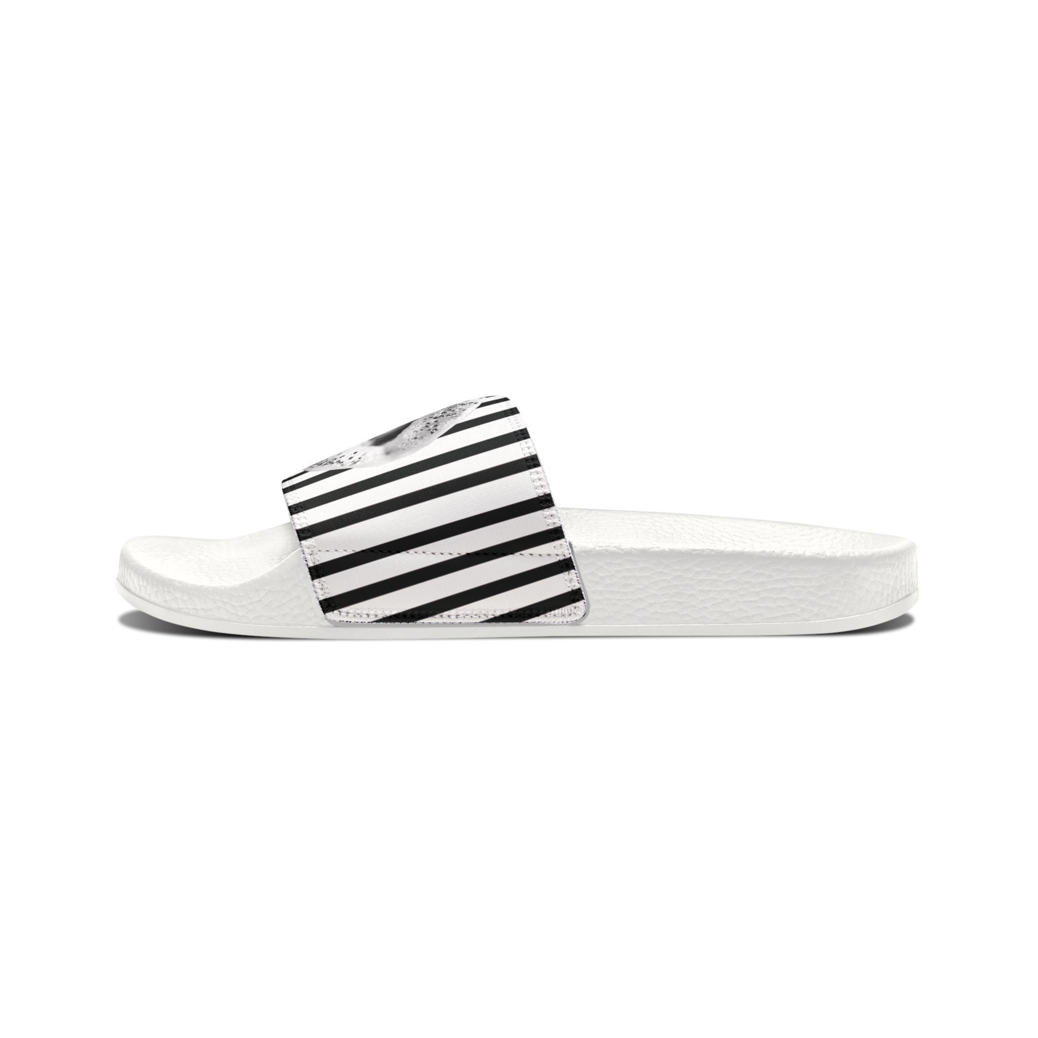 Men's Removable-Strap Sandals — "You Can Smooch or You Can Scooch" Slide Sandals