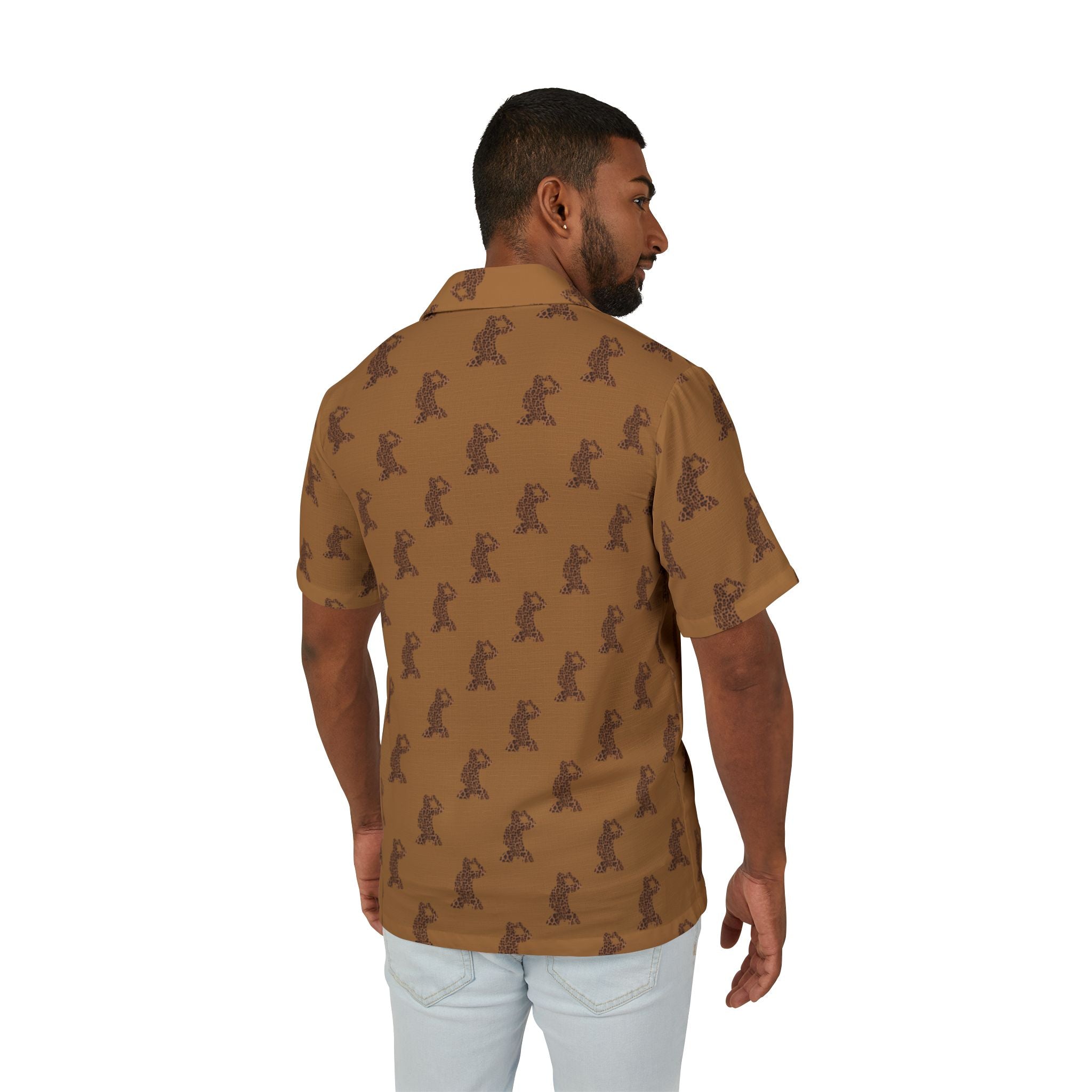 HALLO MAN CAMEL - BUTTON UP