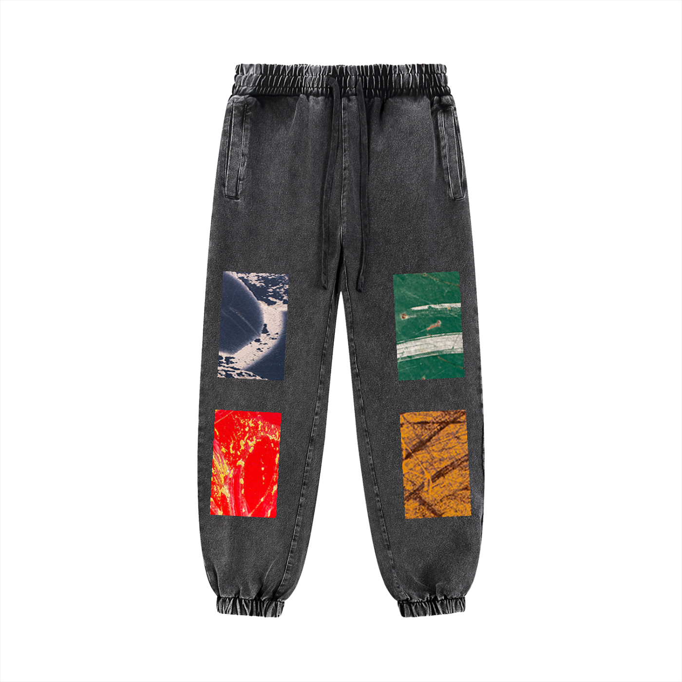 Snow Wash Jogged Sweatpants ODMPOD