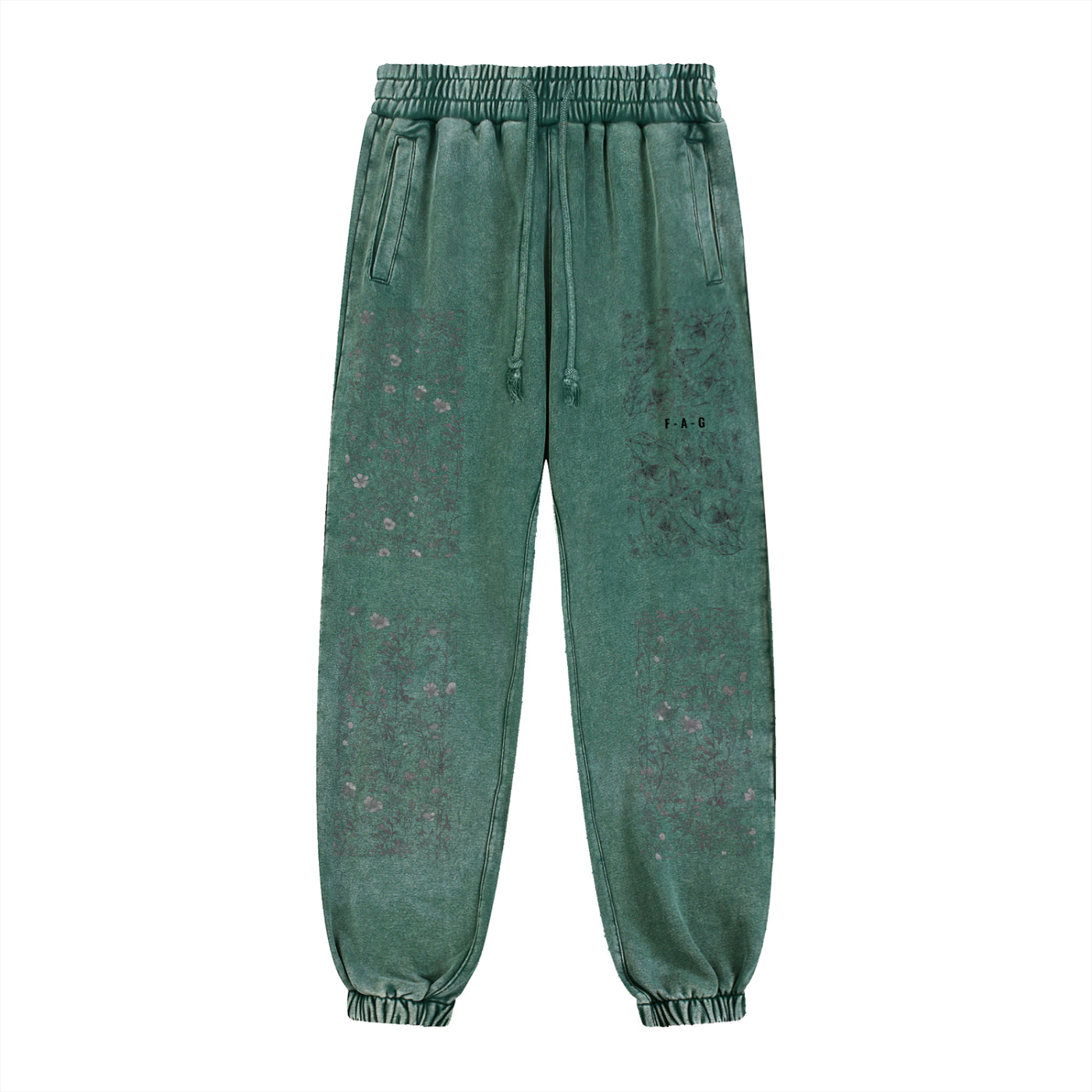 Floral Joggers