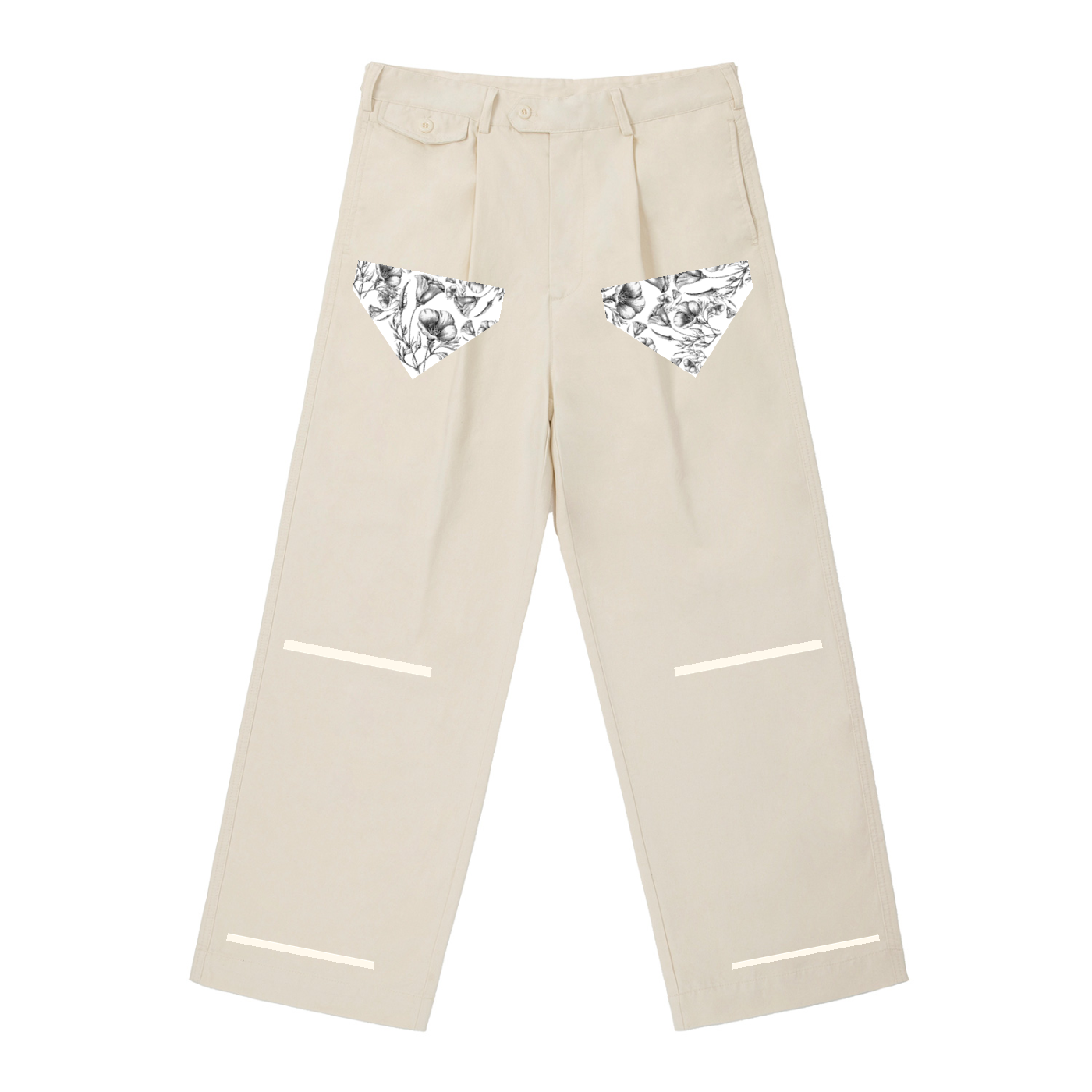 Garden Pleet Pants ODMPOD