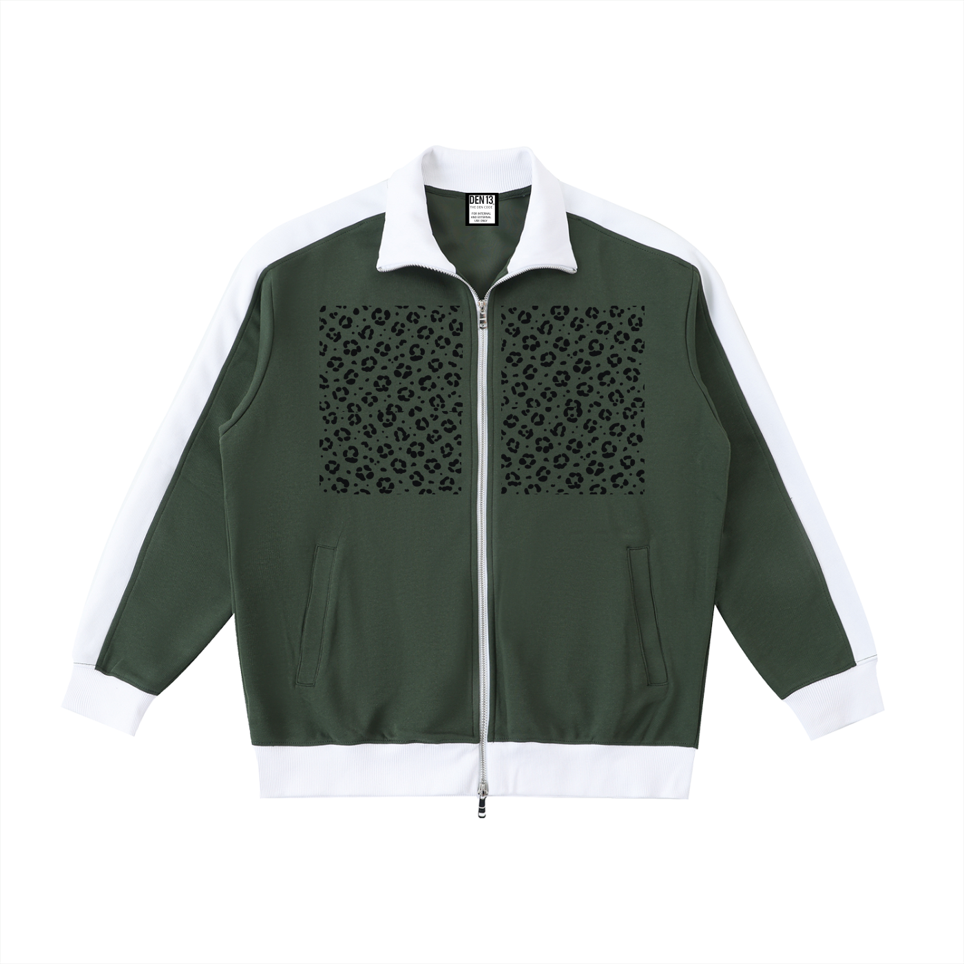 Focus Leopard Bomber Jacket