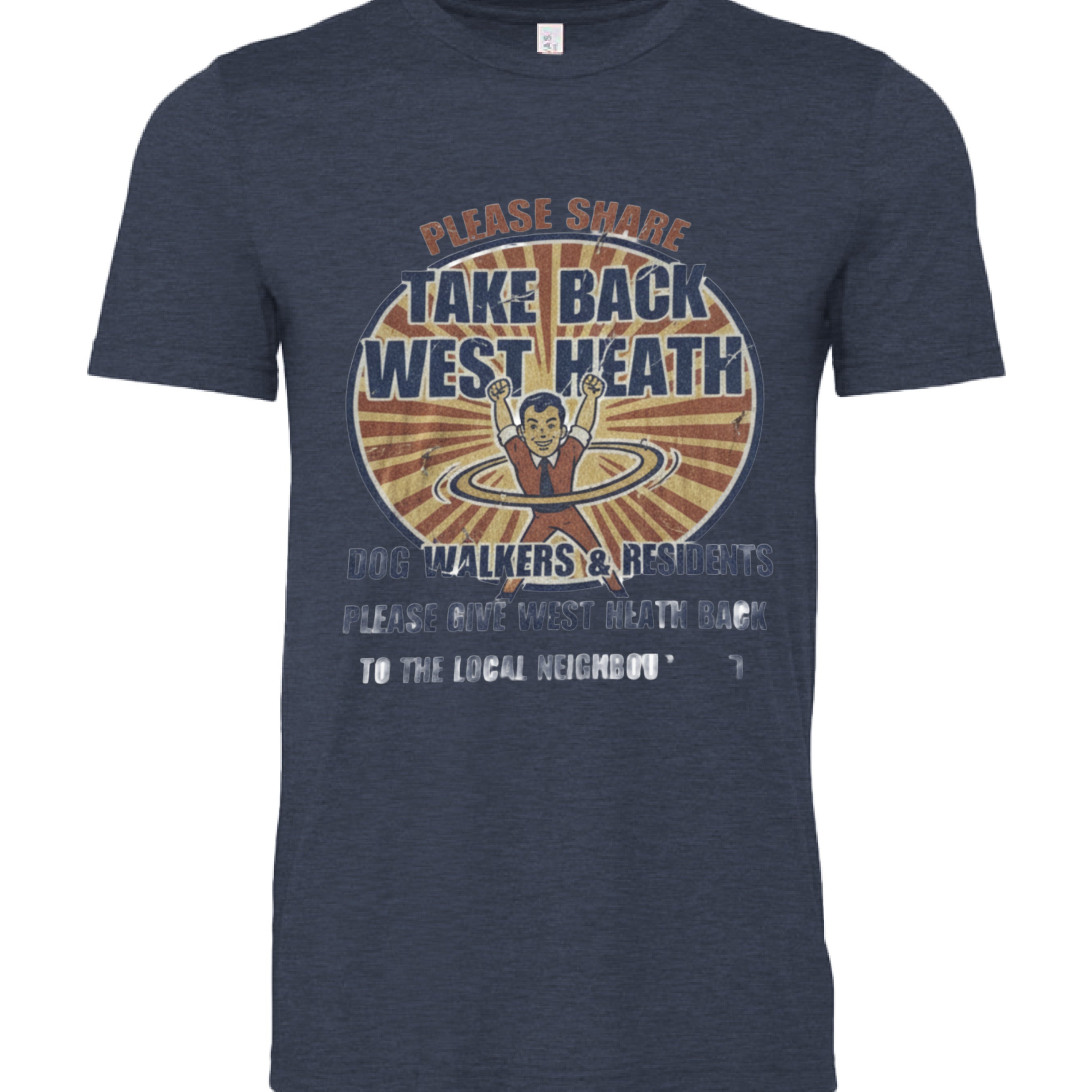 HEATHER NAVY - FRONT