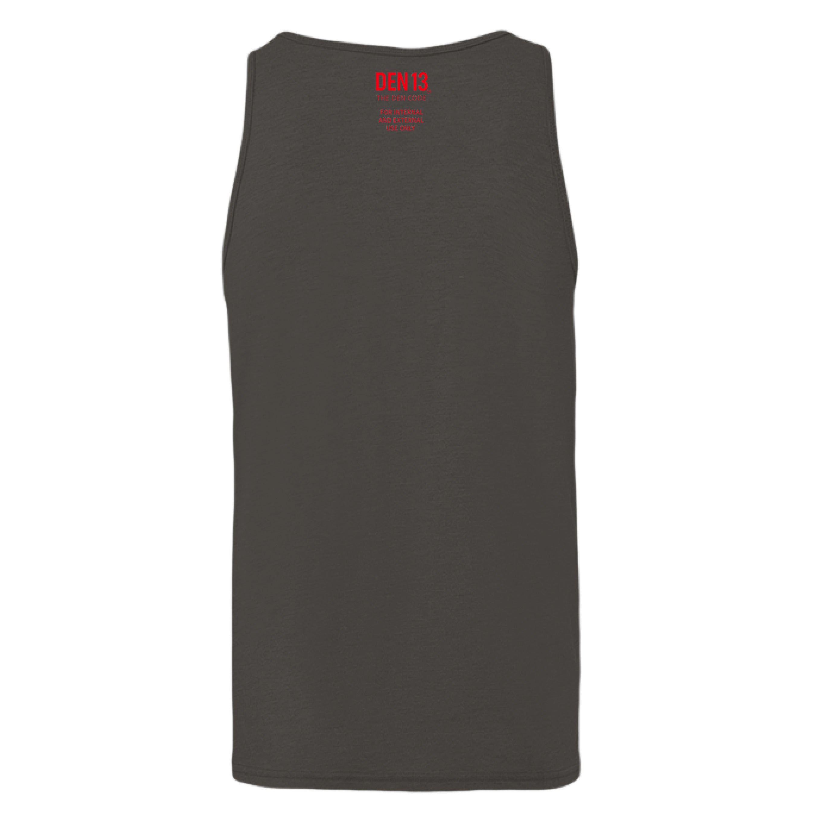 Charcoal Black Triblend - BACK