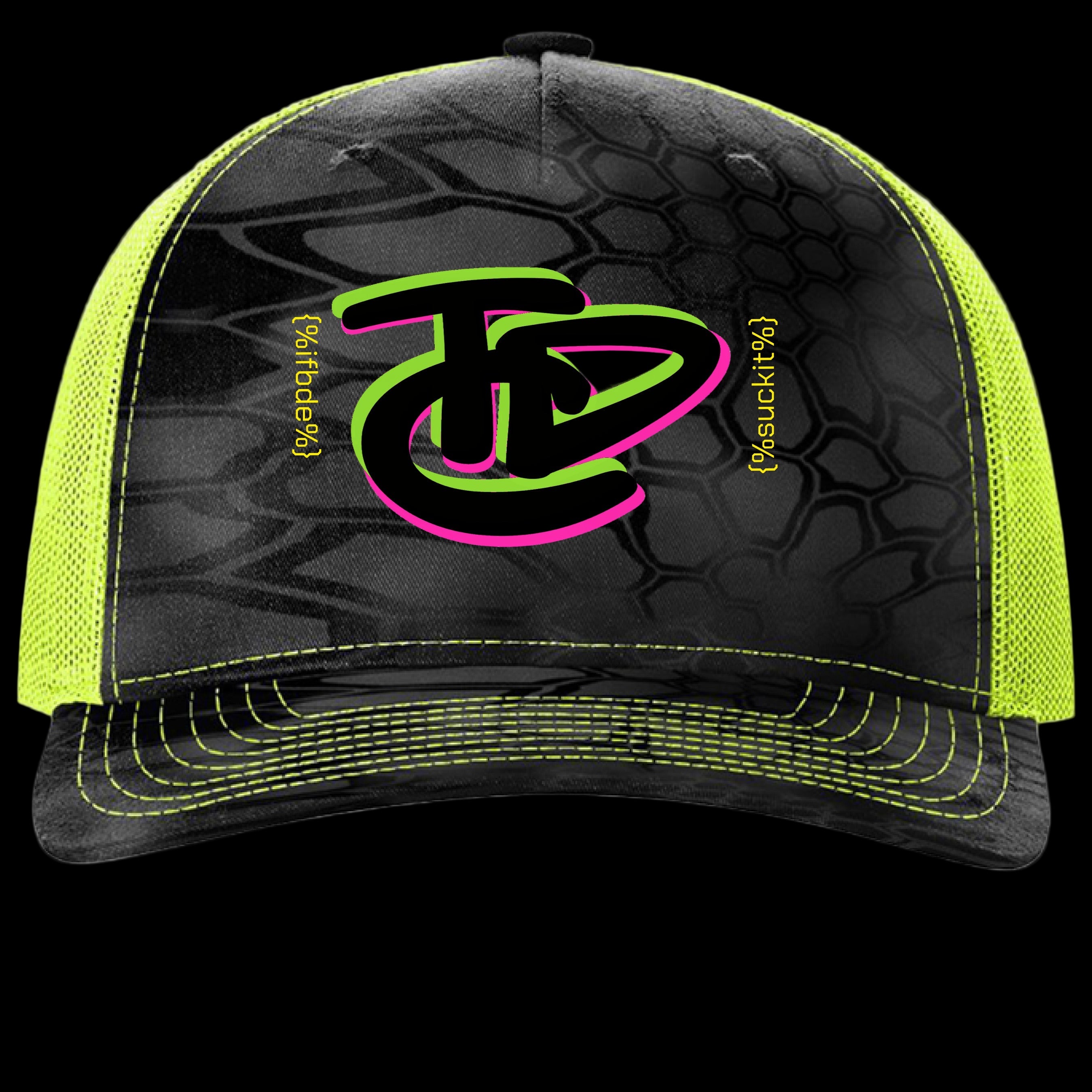 Kryptek Typhon/ Neon Yellow - FRONT