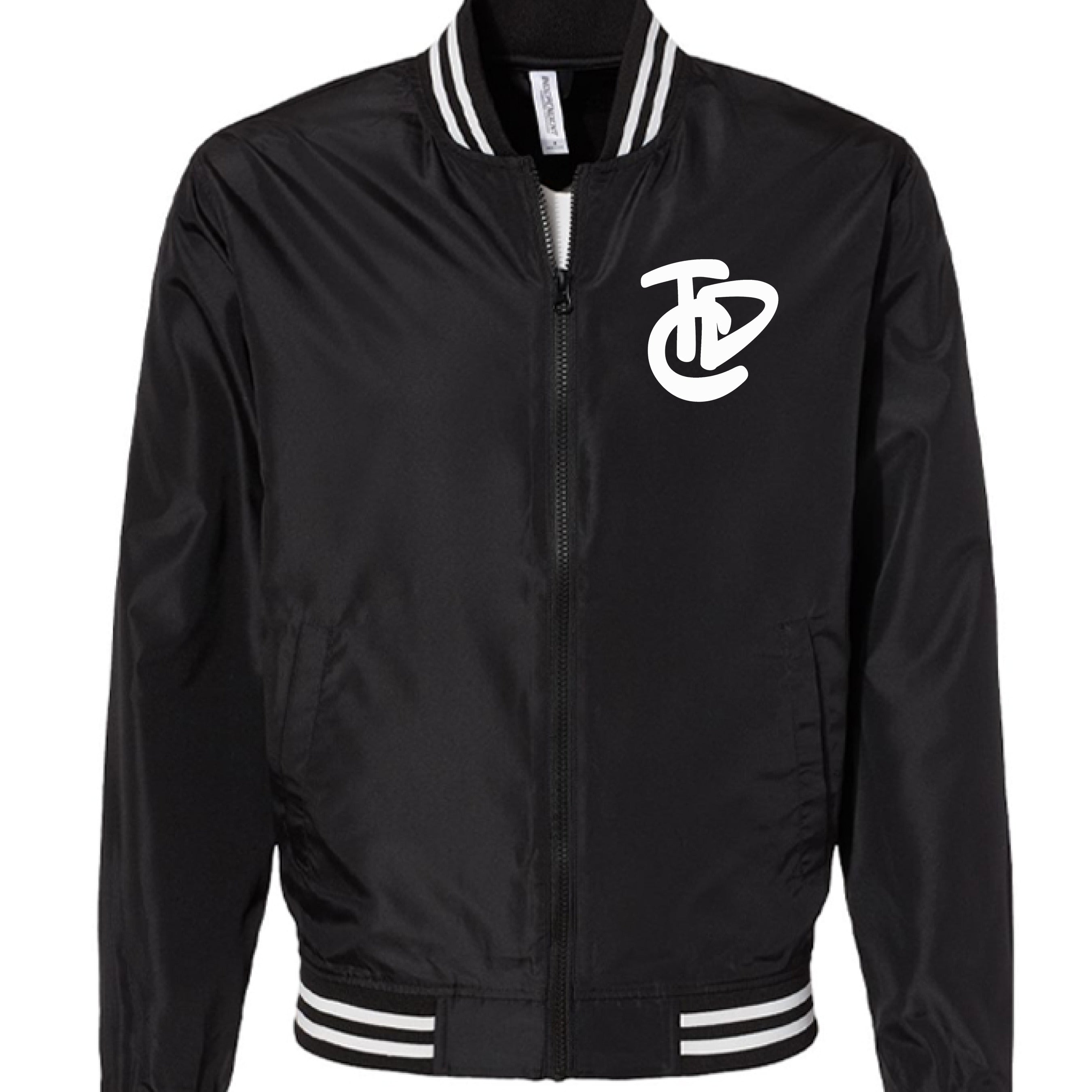 Black/ White Stripe - FRONT